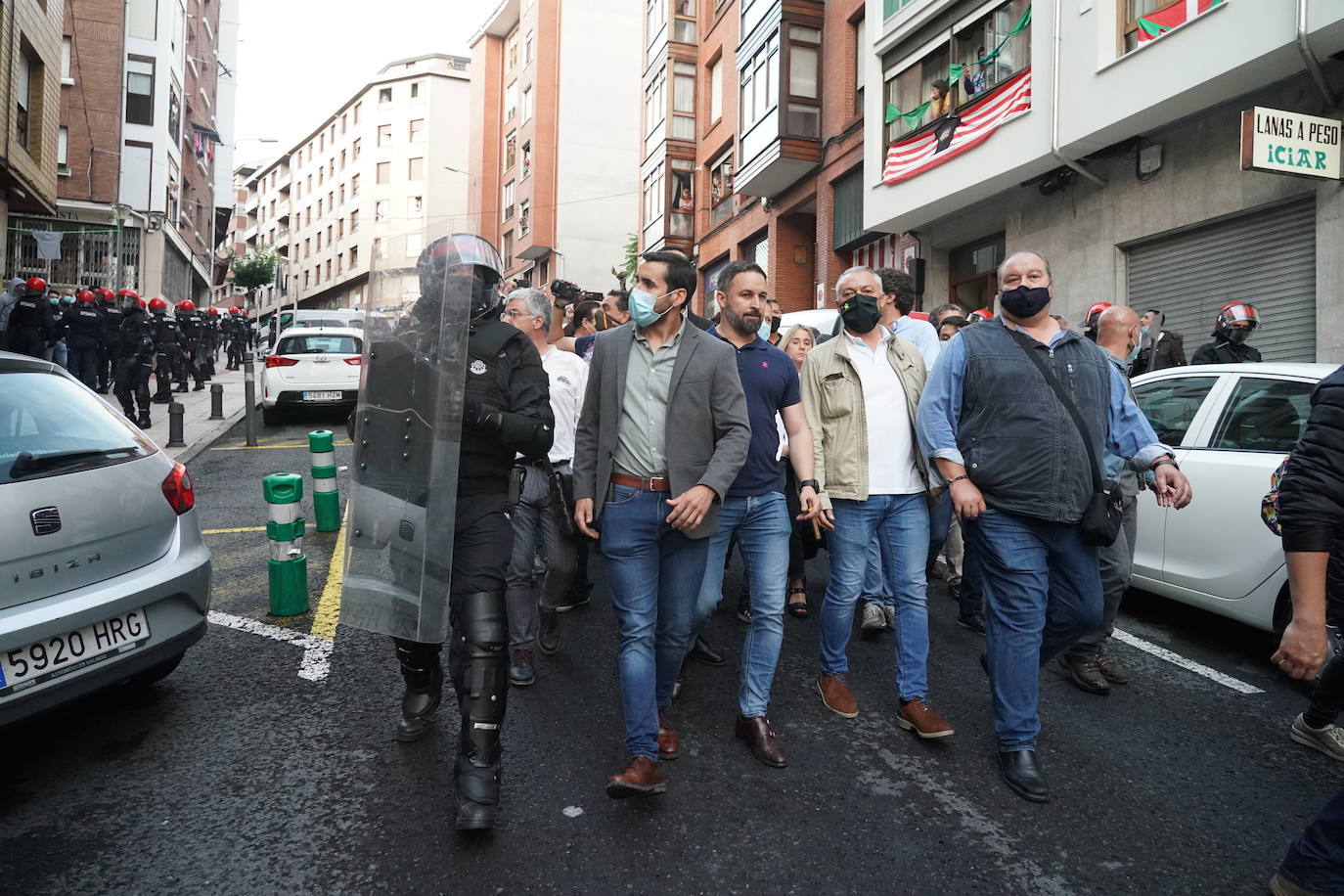 Fotos: Agresión a Vox en Sestao (Vizcaya)