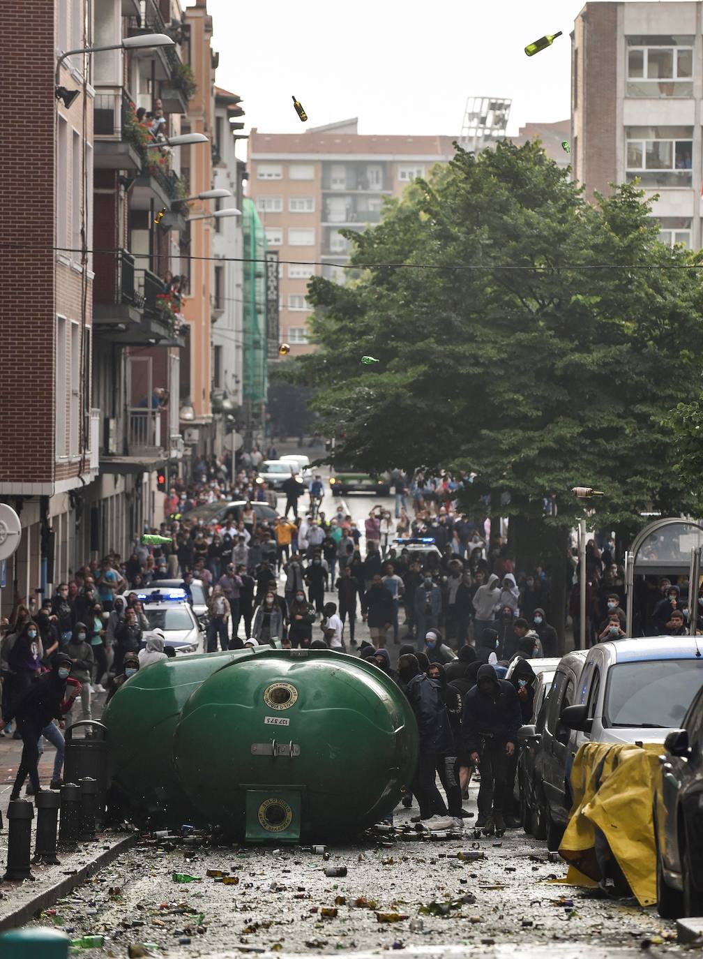 Fotos: Agresión a Vox en Sestao (Vizcaya)