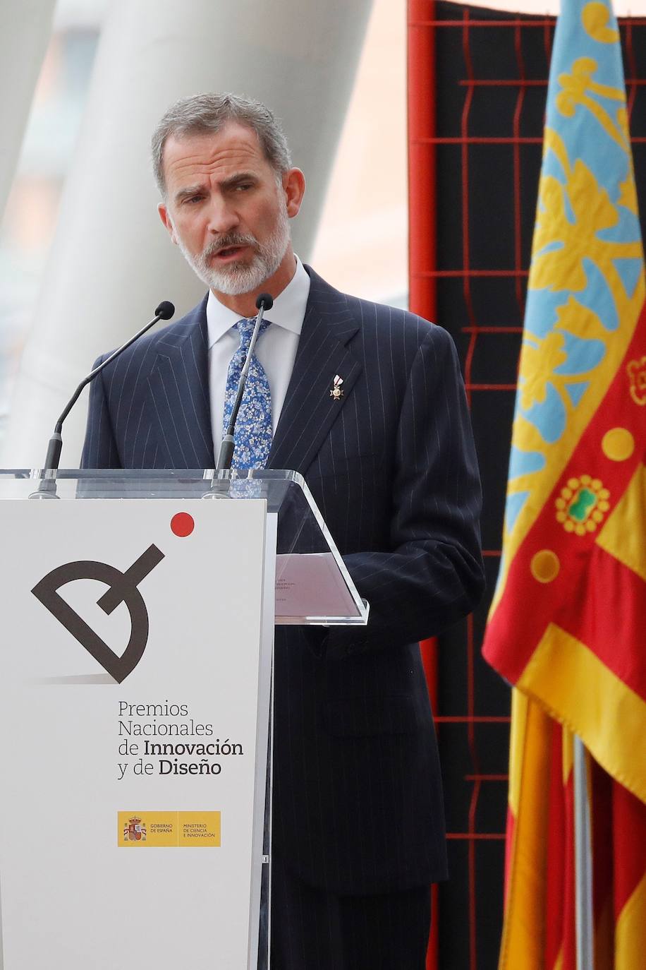 Don Felipe y Doña Letizia entregan en el Museo de las Ciencias los Premios Nacionales de Diseño al presidente de Iberdrola, Ignacio Galán, a Porcelanosa, a la empresa Point y a la diseñadora Marisa Gallén