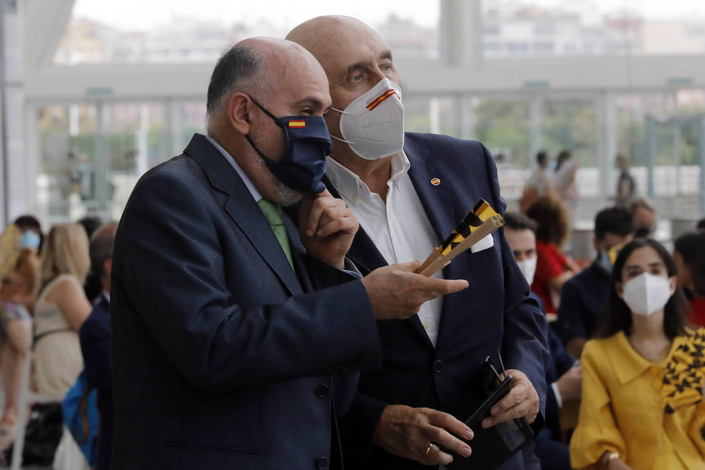 Don Felipe y Doña Letizia entregan en el Museo de las Ciencias los Premios Nacionales de Diseño al presidente de Iberdrola, Ignacio Galán, a Porcelanosa, a la empresa Point y a la diseñadora Marisa Gallén