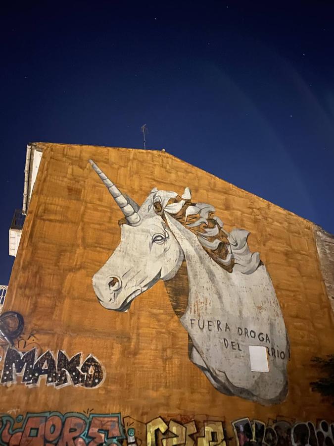 Pinturas en el barrio del Carmen.