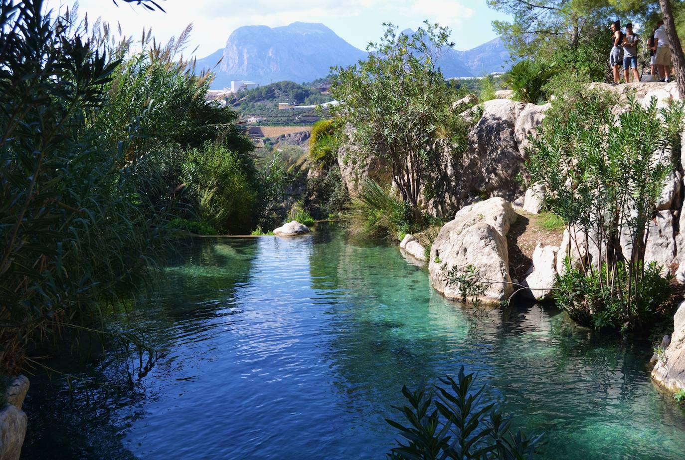 Fuentes del Algar, Callosa d'En Sarrià (Alicante).