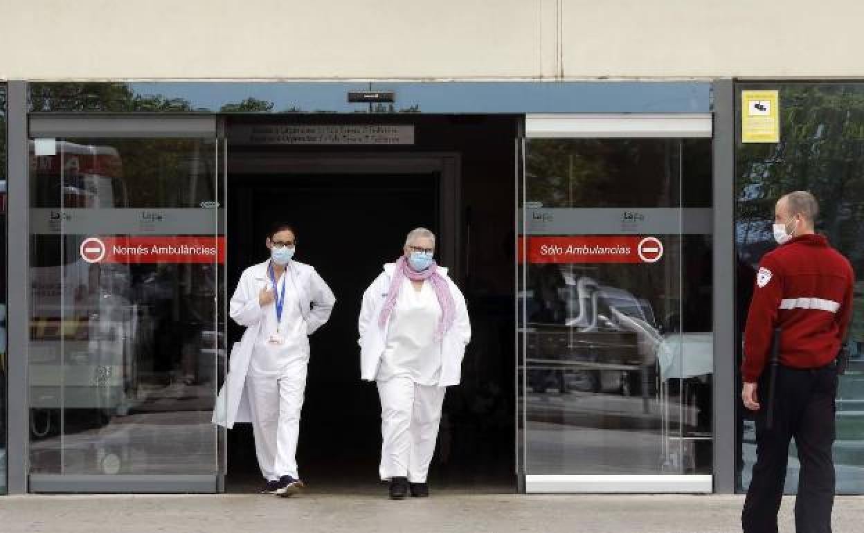 Urgencias del un hospital en Valencia. 