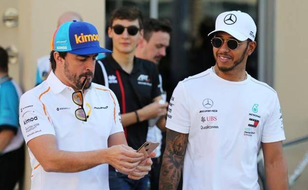 Lewis Hamilton fue uno de los compañeros más duros de Alonso.