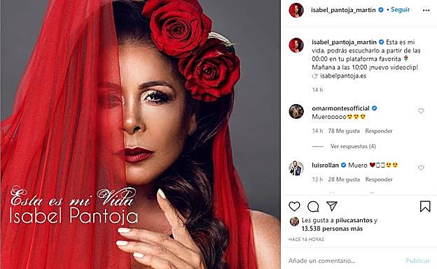 Instagram de Isabel Pantoja. 