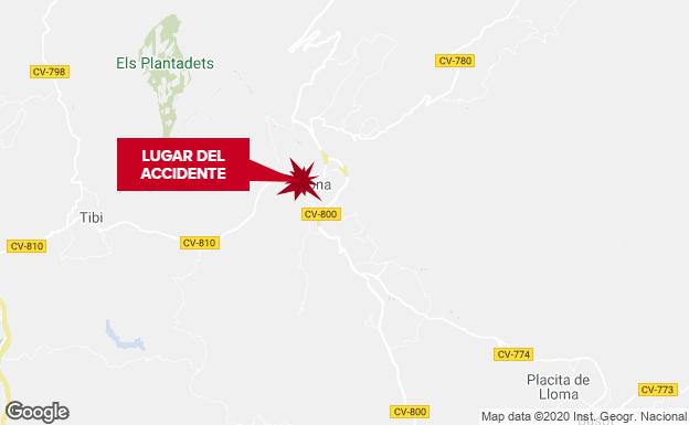 Fallece un motorista en un accidente en Xixona