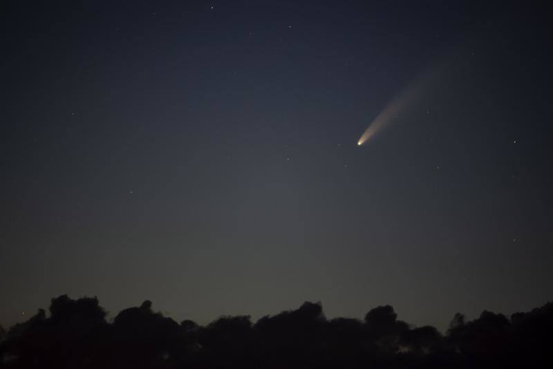 Fotos: Fotos del paso del cometa Neowise, que se puede ver a simple vista