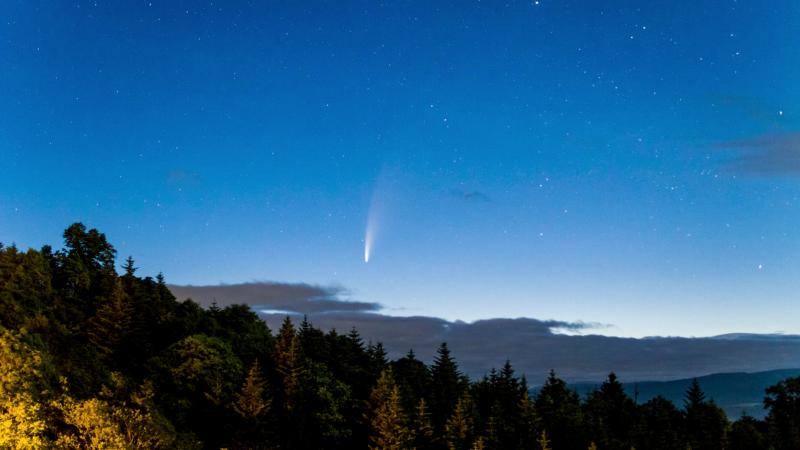 Fotos: Fotos del paso del cometa Neowise, que se puede ver a simple vista