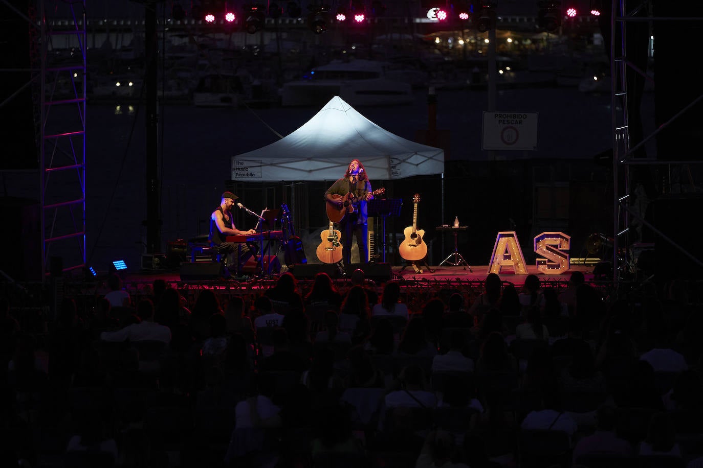 Fotos: Primer concierto en la Marina tras el estado de alarma