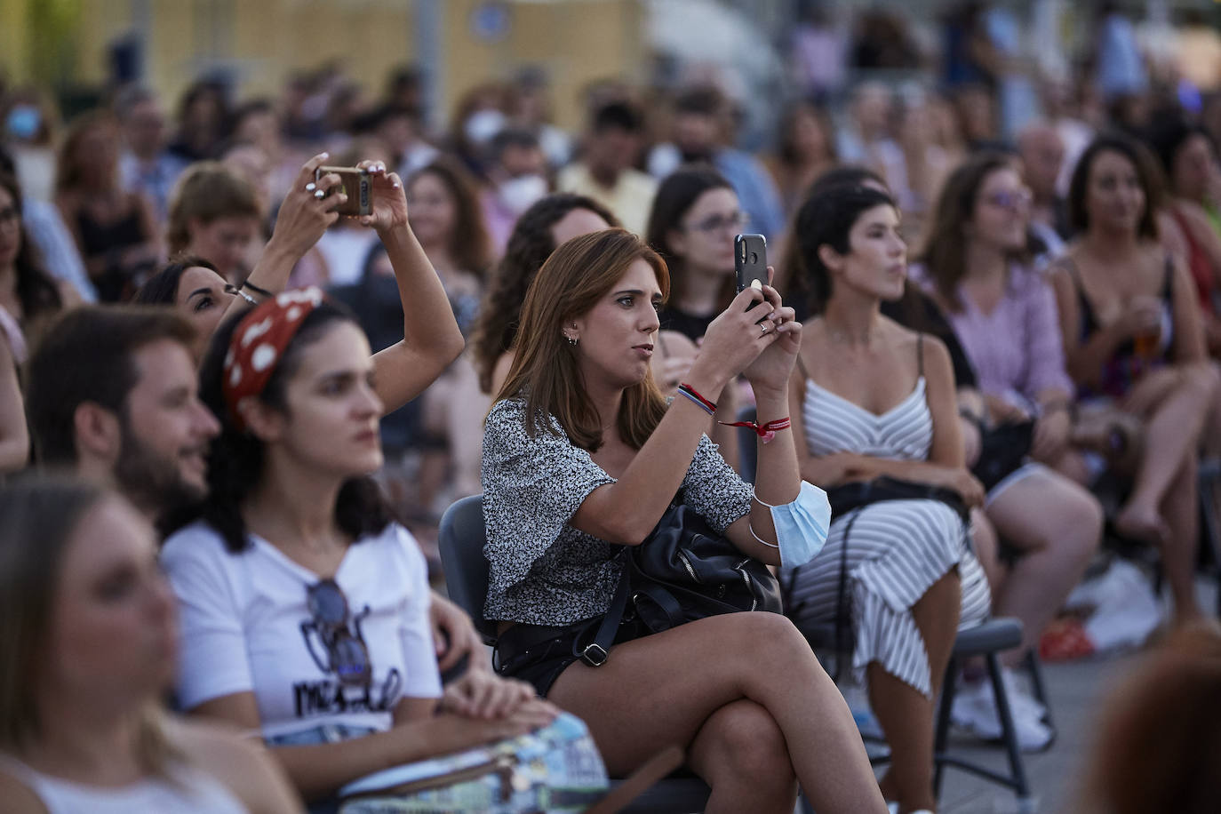 Fotos: Primer concierto en la Marina tras el estado de alarma