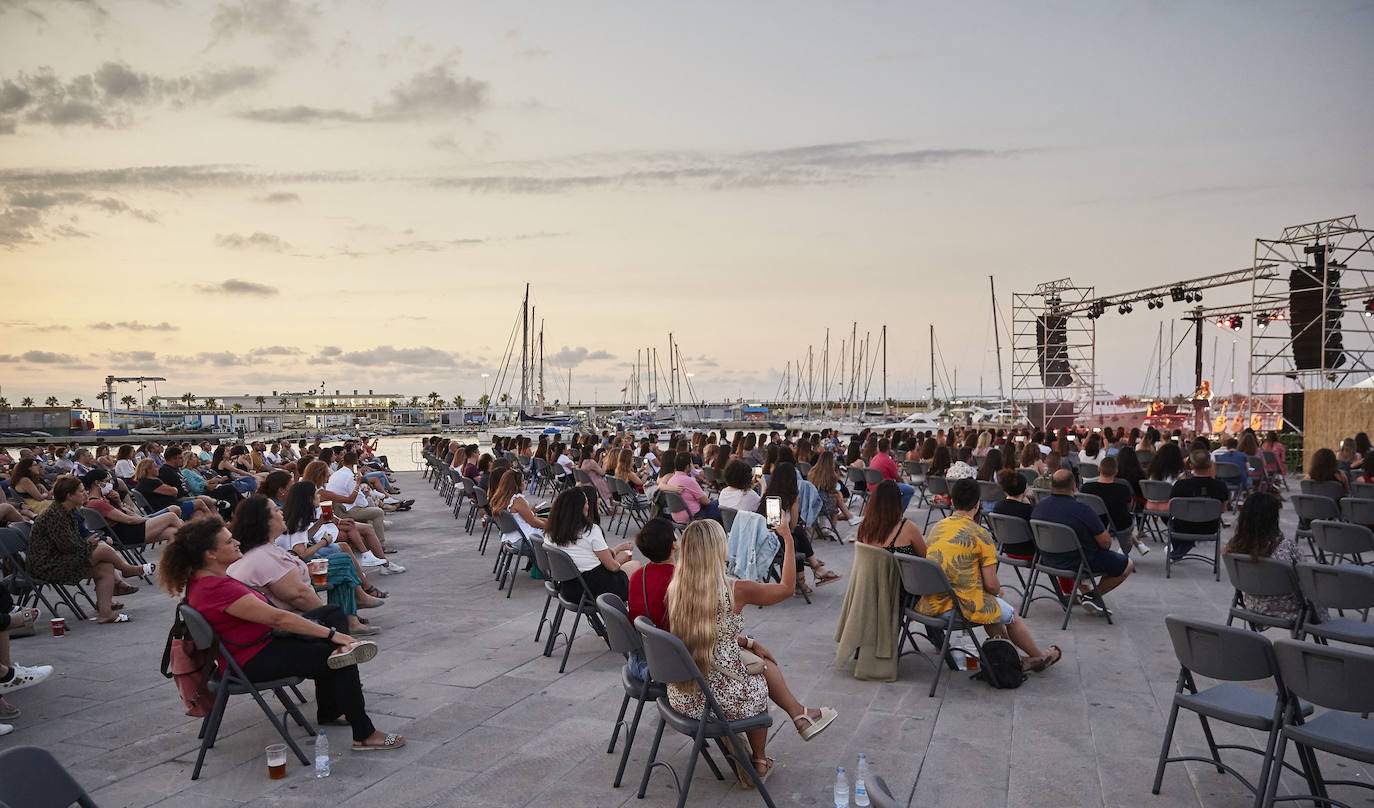 Fotos: Primer concierto en la Marina tras el estado de alarma