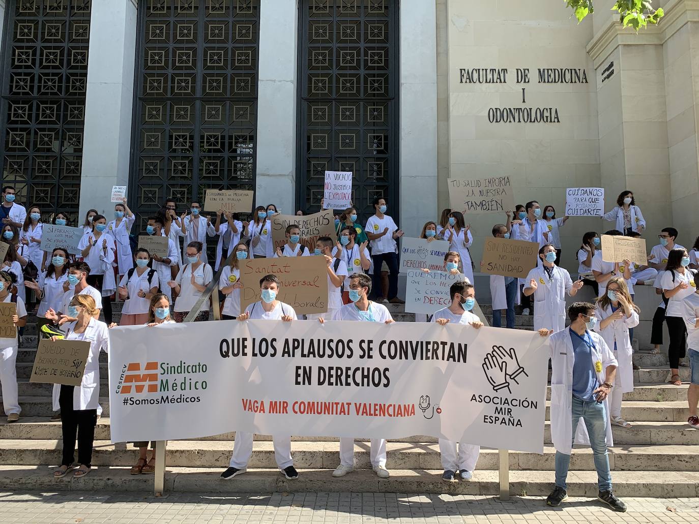 Huelga de MIR en los hospitales valencianos