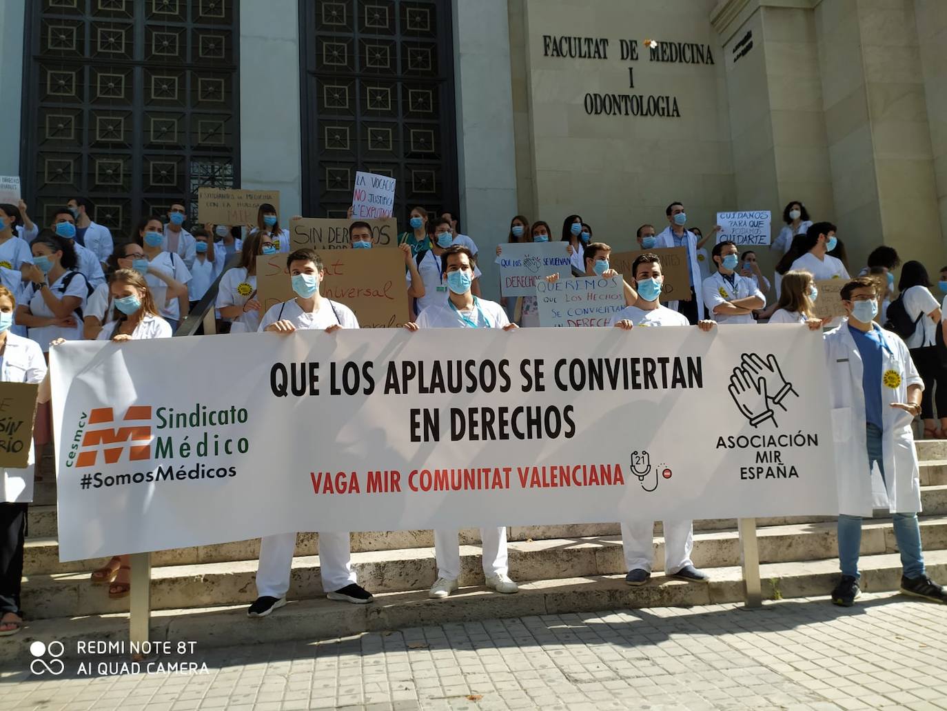 Huelga de MIR en los hospitales valencianos