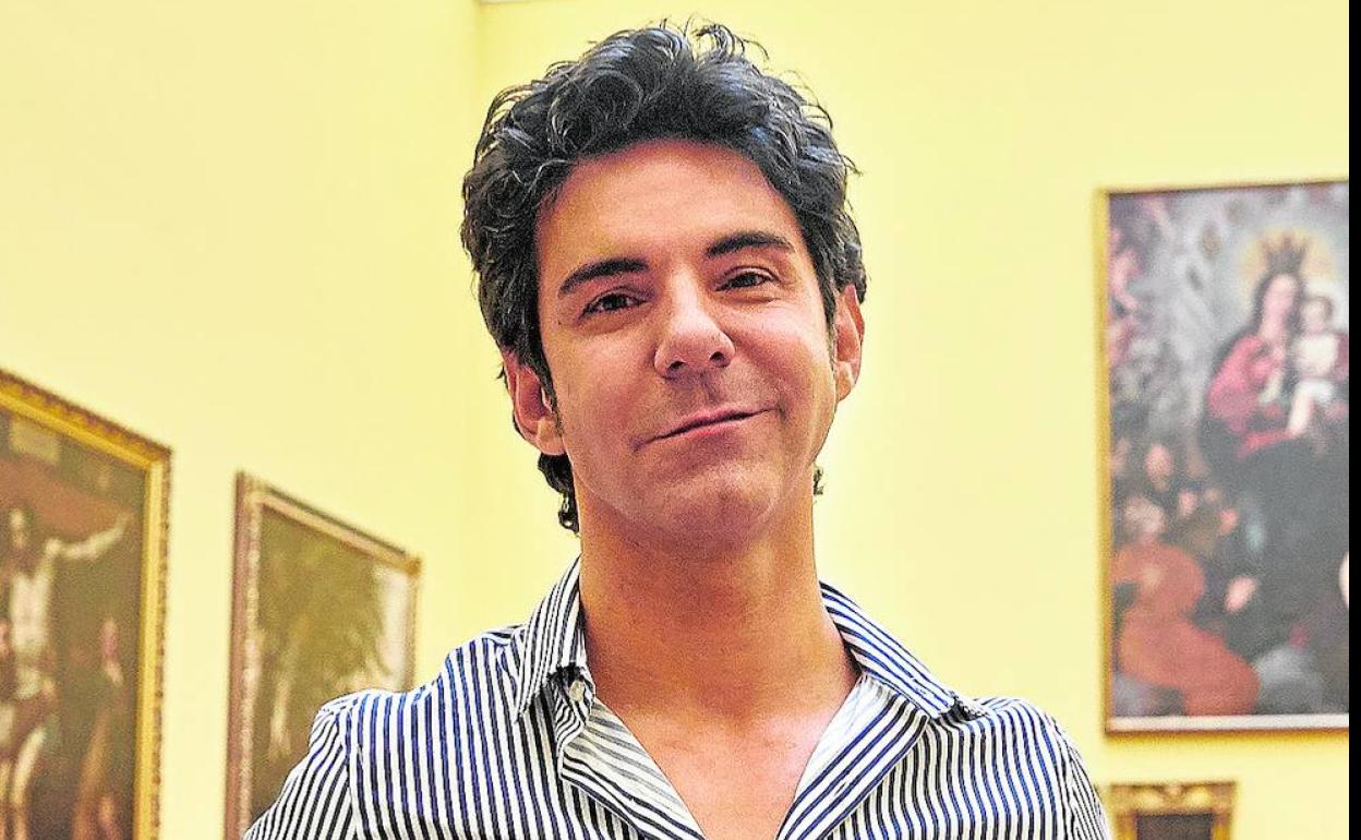 Pablo González Tornel, ayer en el Museo de Bellas Artes. 