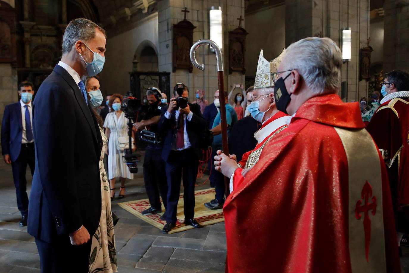 Fotos: Los Reyes celebran el Santiago la festividad del patrón de España