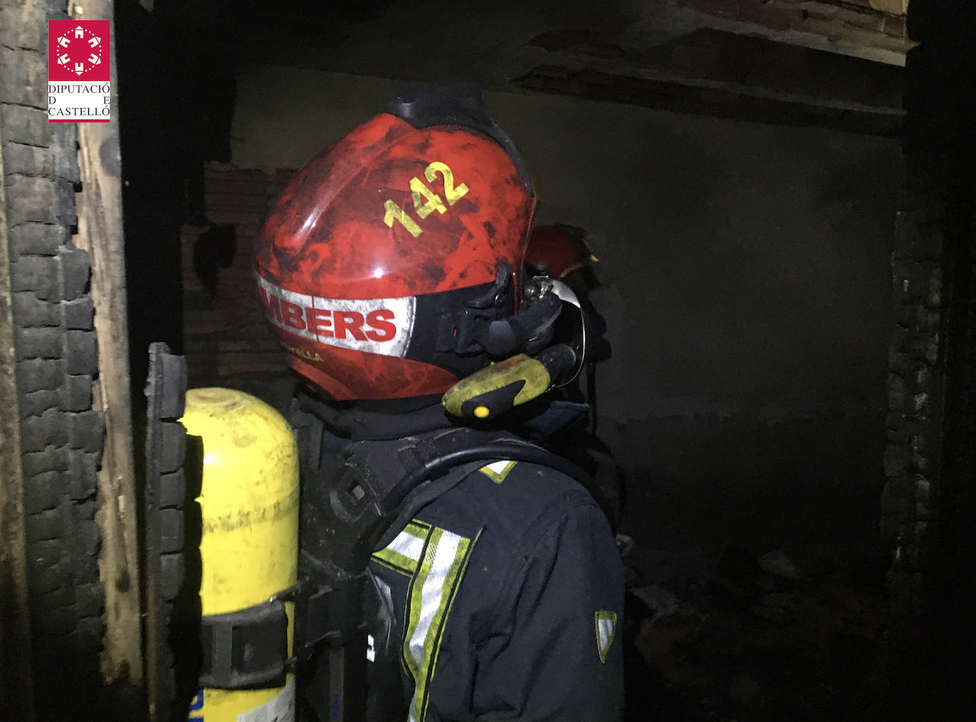 Fotos: Fallece una mujer en el incendio de una vivienda en Segorbe