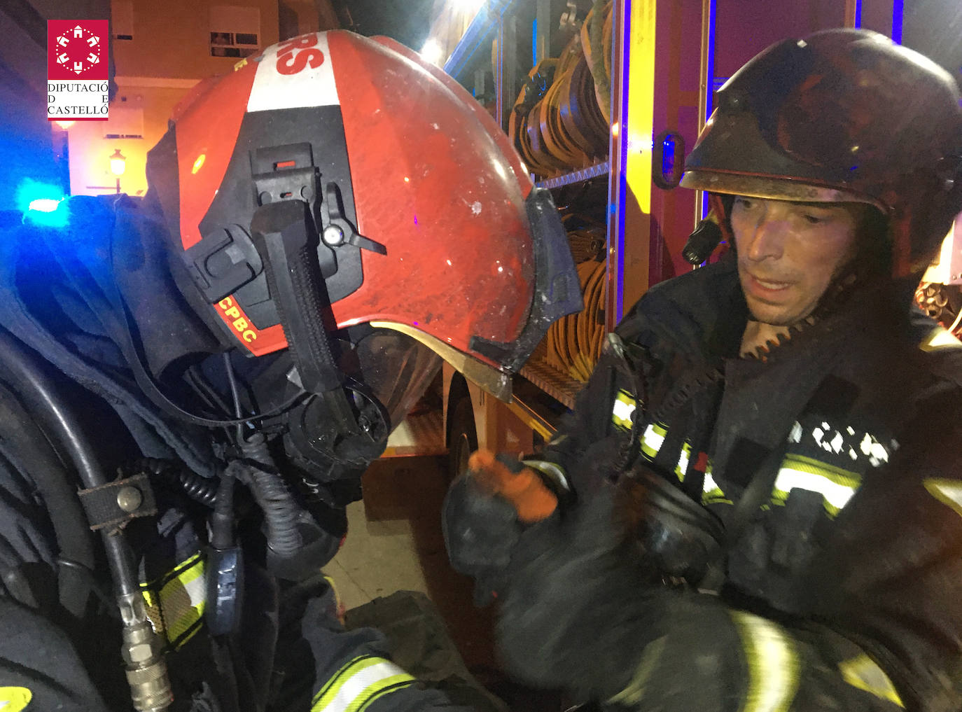 Fotos: Fallece una mujer en el incendio de una vivienda en Segorbe