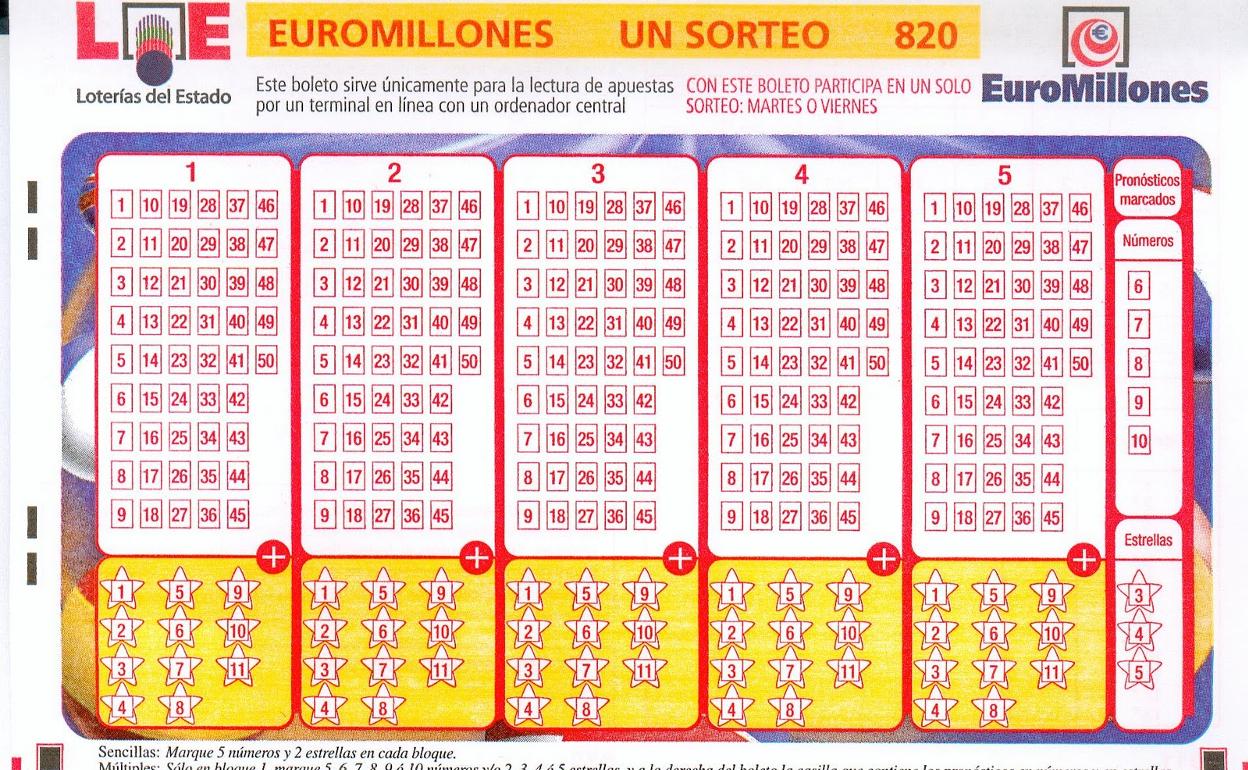 Euromillones de hoy martes  1 de junio de 2021 : comprobar resultados y premios del sorteo