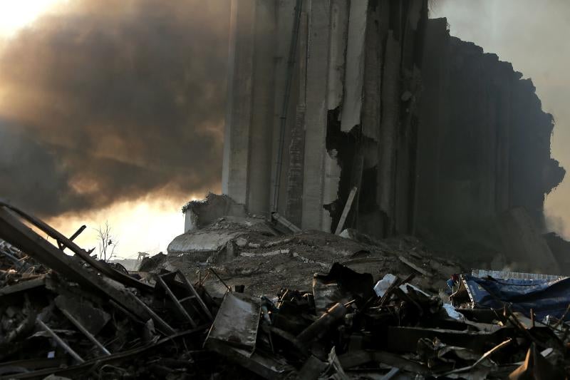 Fotos: La explosión en el puerto de Beirut, en imágenes