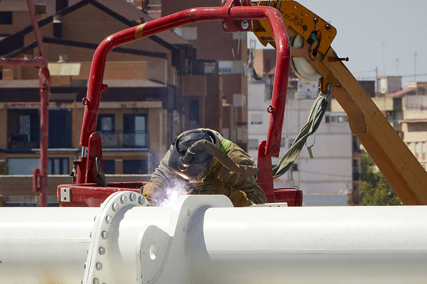 Fotos: Progresan las Obras de la cubierta del Ciutat de Valencia