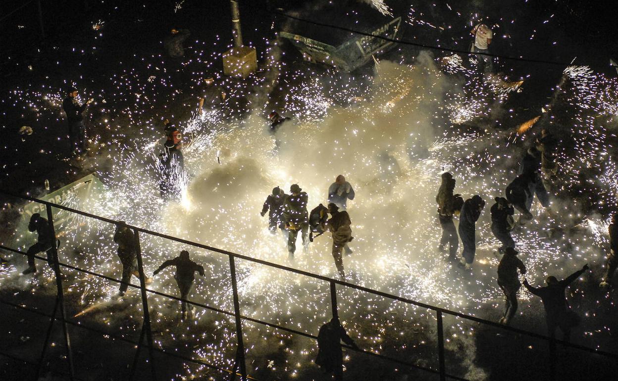 Carretillas en la Nit de l'Albà. 