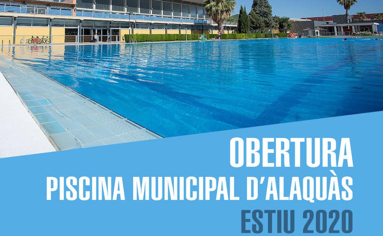 El cartel anunciador de la apertura. 