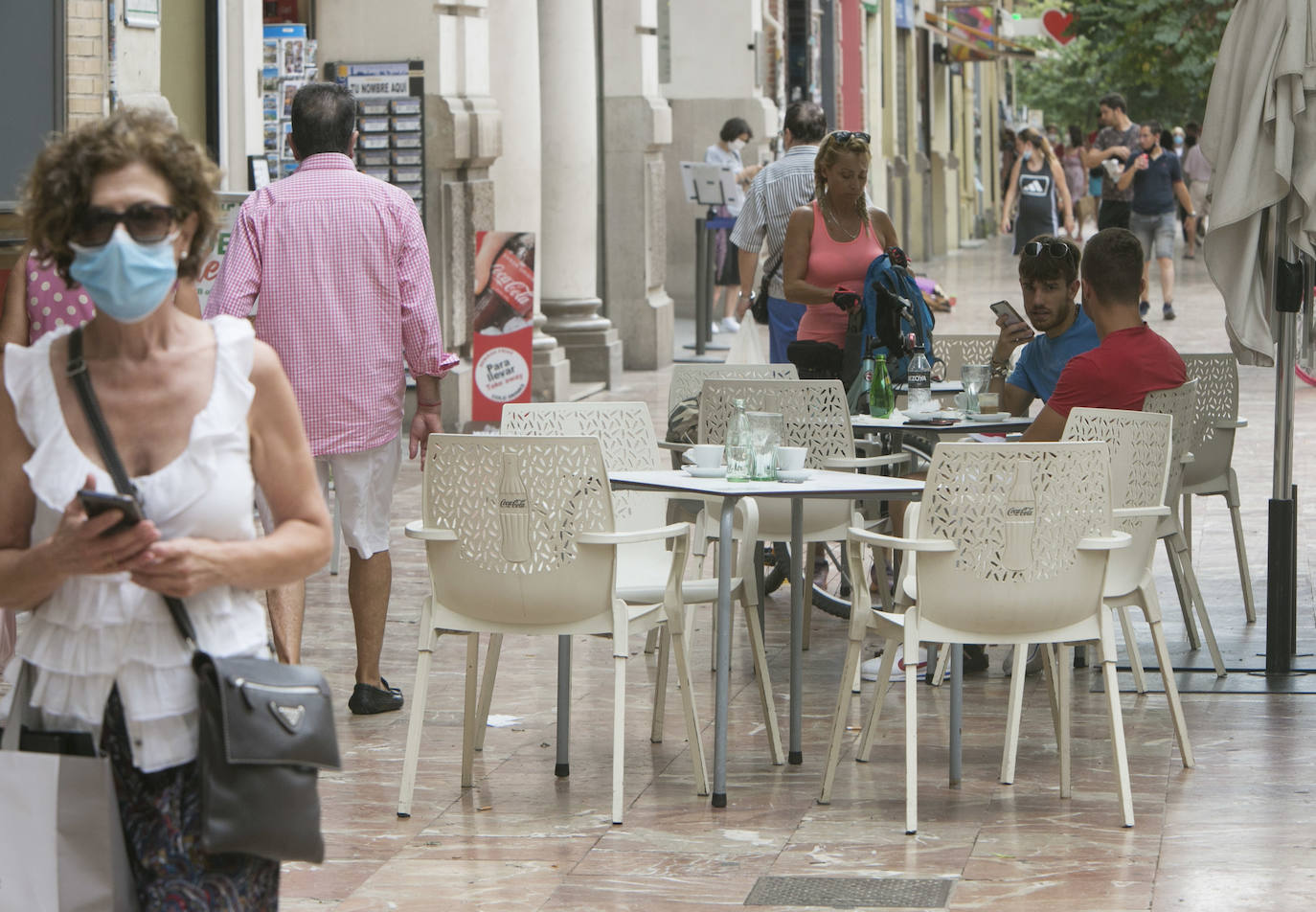 Fotos: Turistas en Valencia en un verano marcado por el Covid