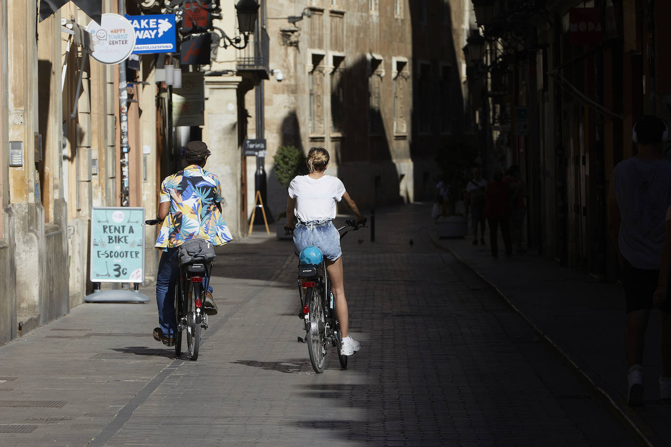 Fotos: Turistas en Valencia en un verano marcado por el Covid