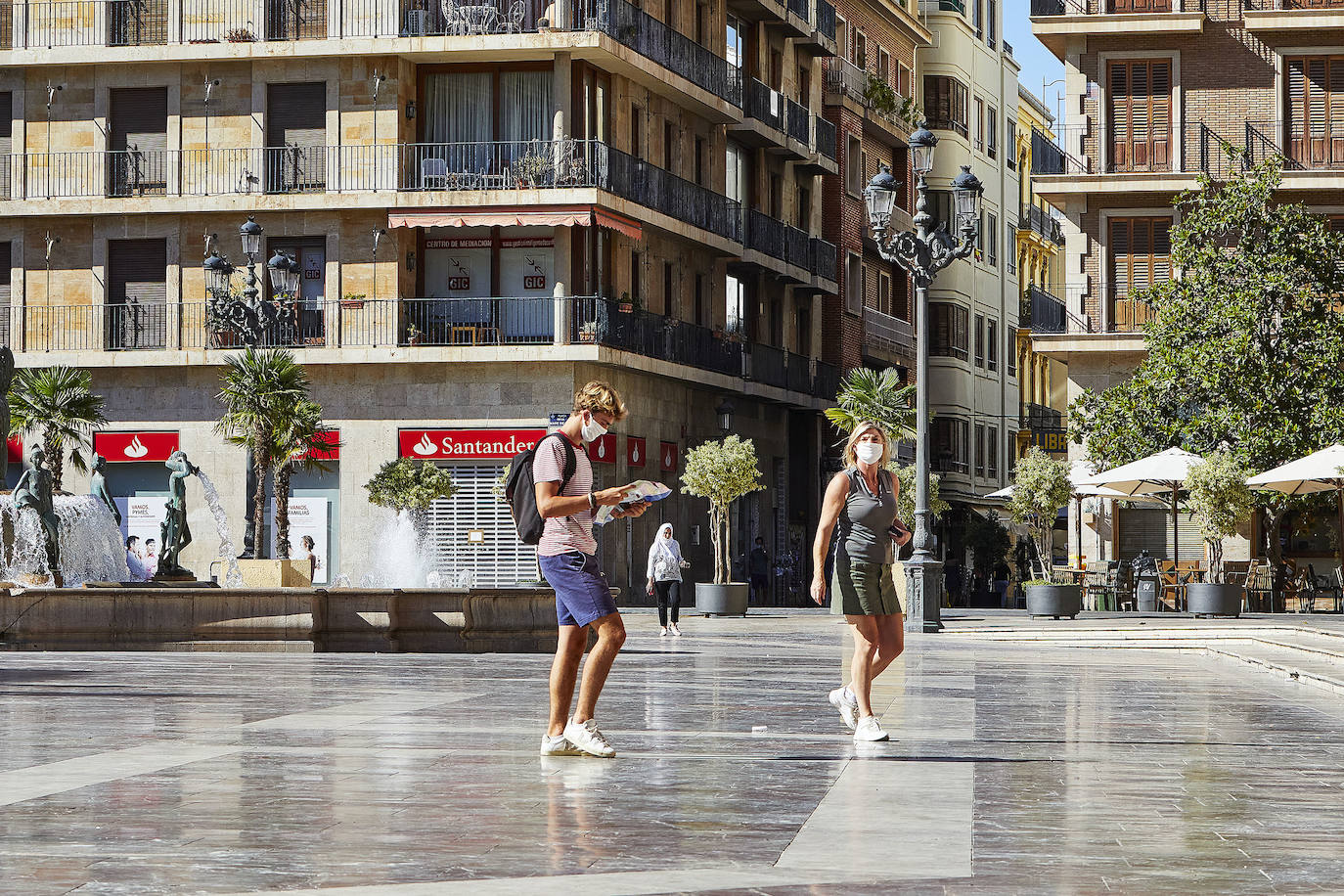 Fotos: Turistas en Valencia en un verano marcado por el Covid