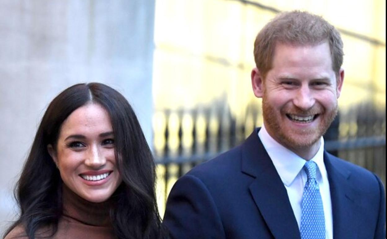 Megan Markle y el príncipe Enrique