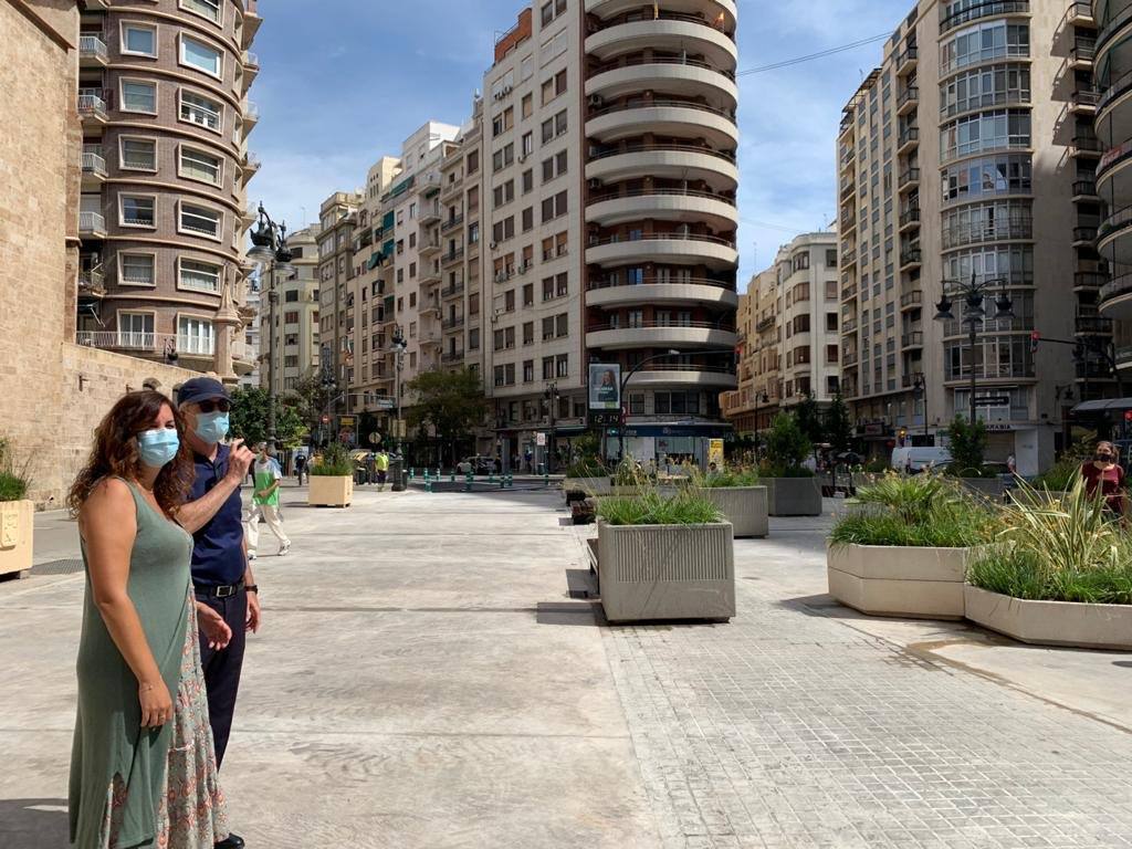 Fotos: Así luce la &#039;nueva&#039; plaza de San Agustín de Valencia