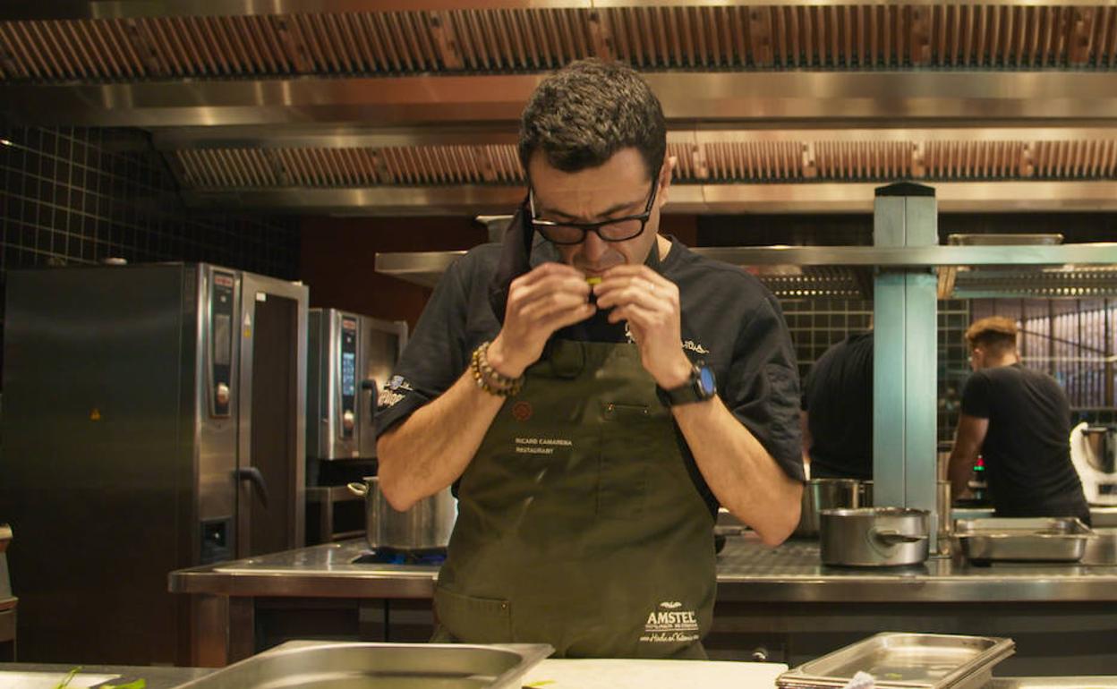 En 'La receta del equilibrio', Camarena también habla de la huerta y los sabores que encuentra en ella.