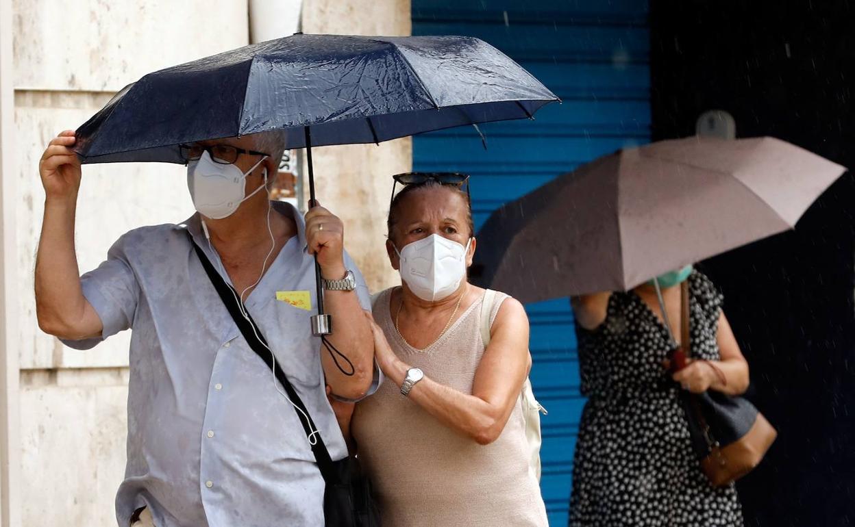 Tiempo en Valencia | Aviso amarillo por tormentas acompañandas de granizo en la Comunitat