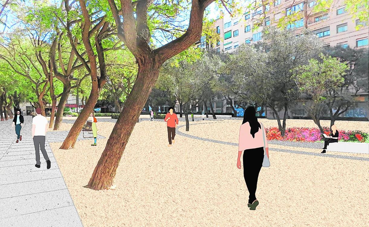 Nueva imagen para el jardín de Ruzafa