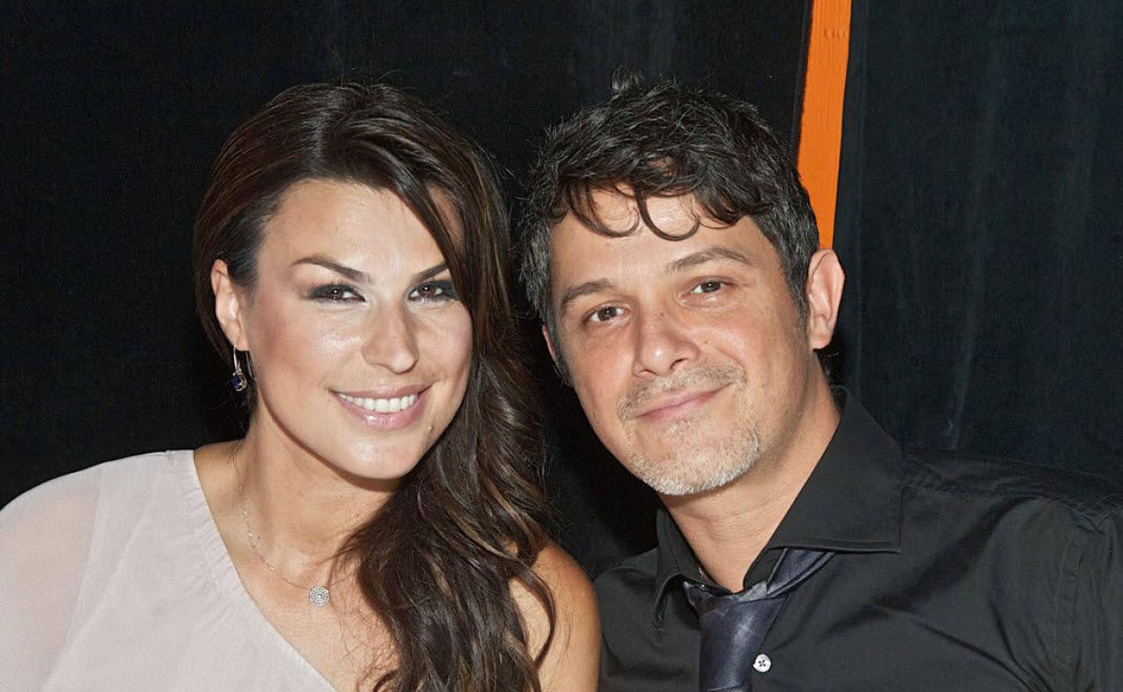 Raquel Perera y Alejandro Sanz. 