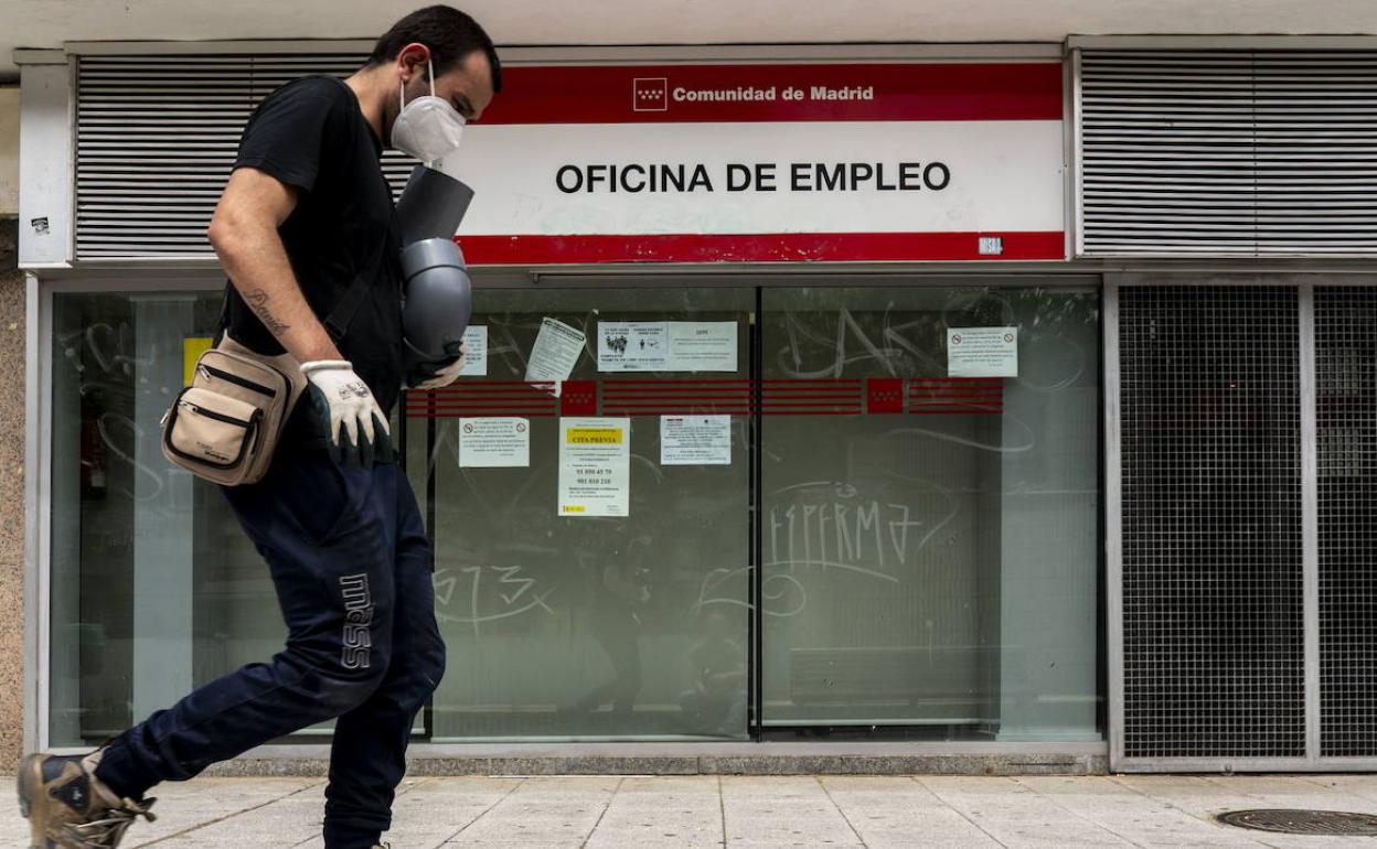 Una oficina de empleo.