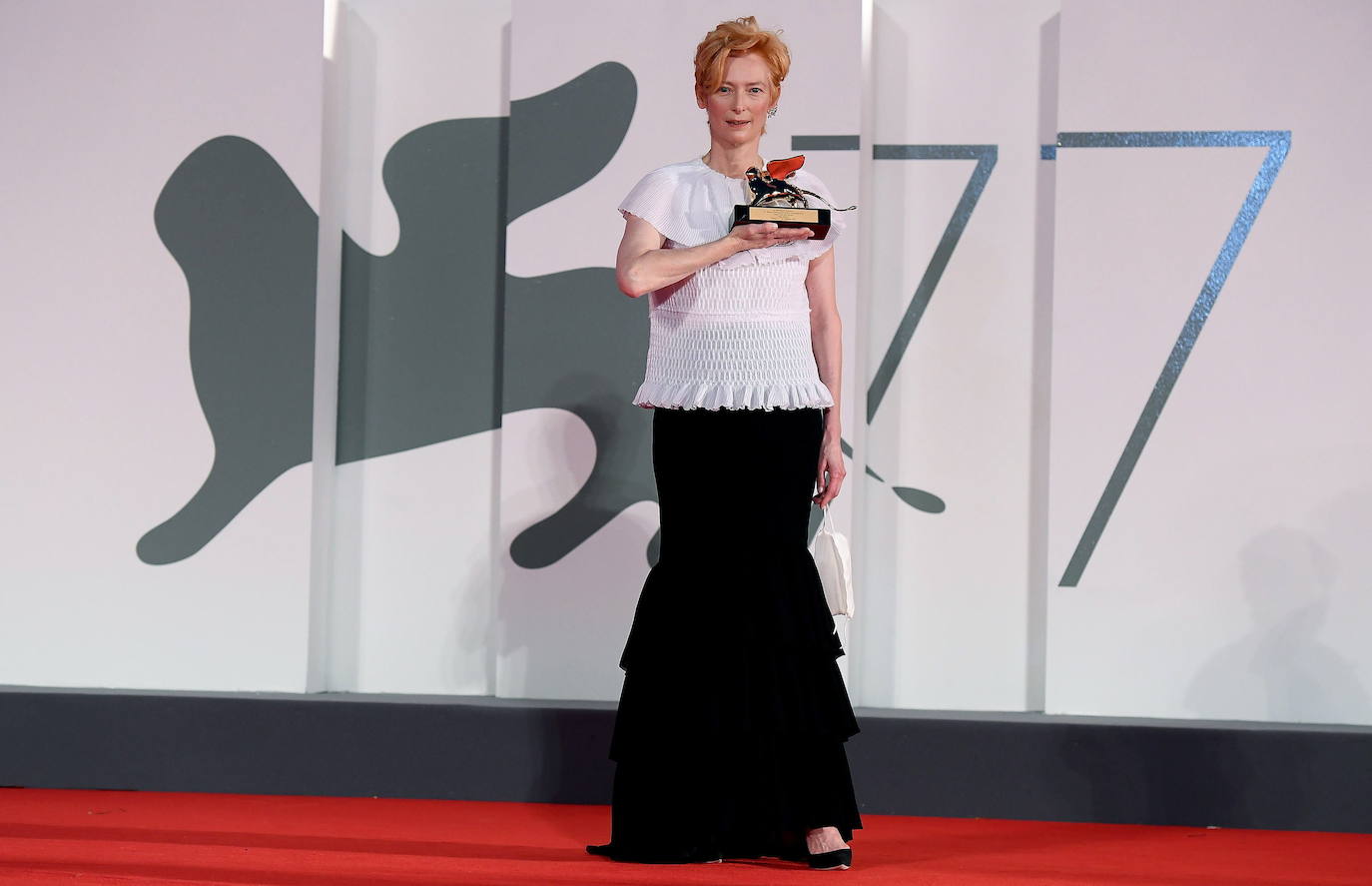 La actriz Tilda Swinton. 