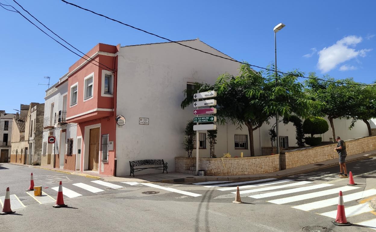 Mejoras en las calles de Poble Nou de Benitatxell. 