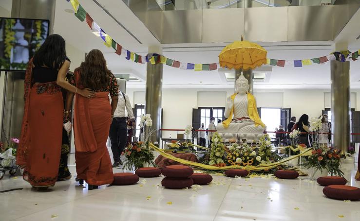 El Buda Mahar Karuna se despide de Valencia 