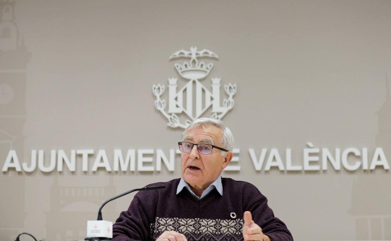 El alcalde de Valencia, Joan Ribó. 