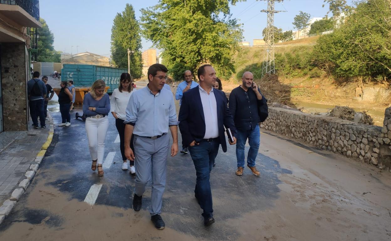 Ontinyent avanza en la creación de un parque inundable en el barrio de la Canterería