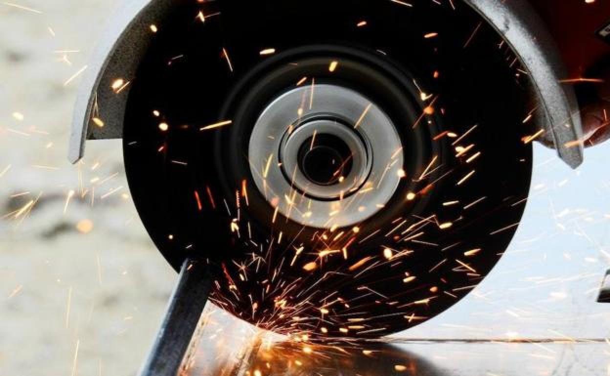 Una sierra circular, en una imagen de archivo. 