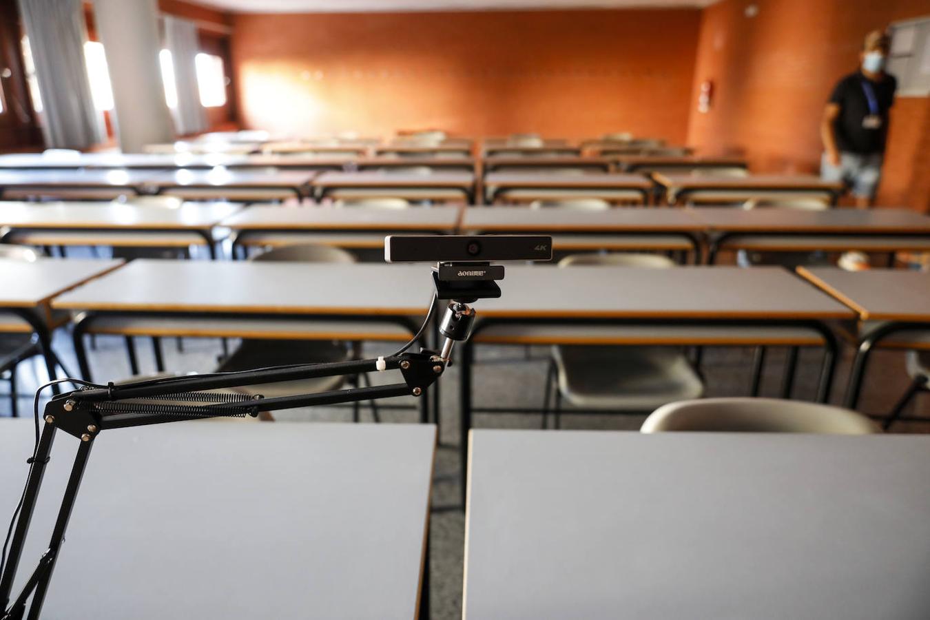 Fotos: Así se preparan las universidades para hacer frente a un curso marcado por la incidencia del Covid-19