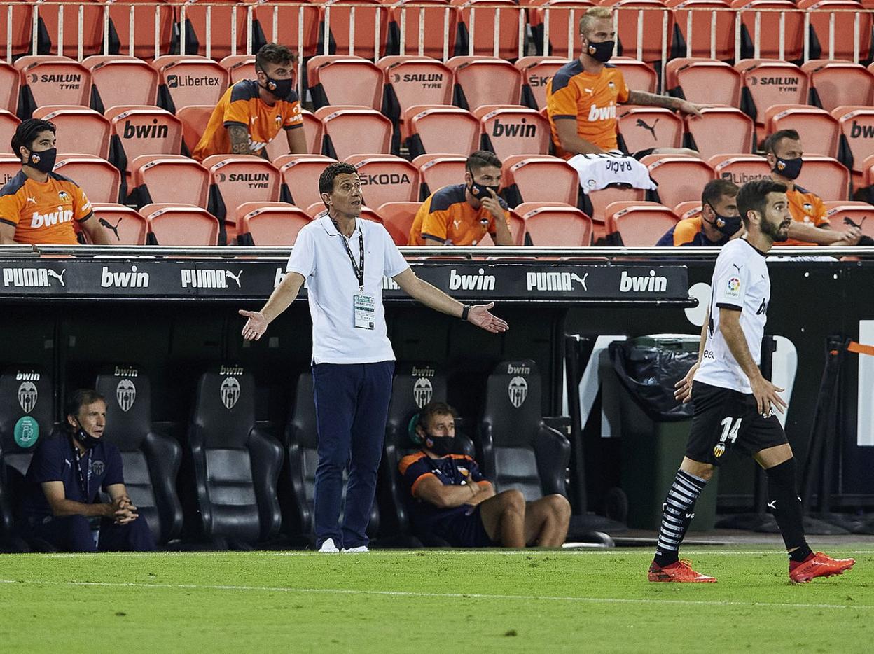 Javi Gracia: «La victoria no cambia las necesidades que tiene el equipo»