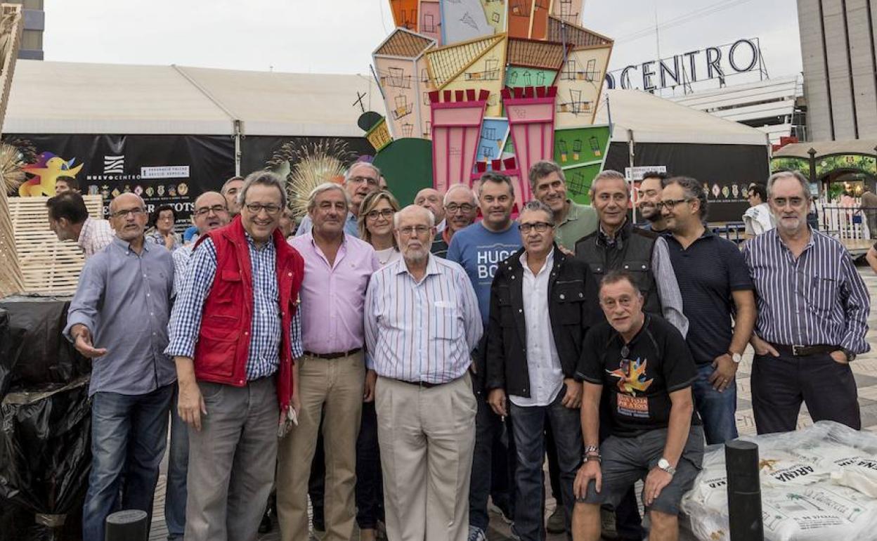 Falla de Juanjo García para el programa 'Una festa per a tots' de 2016. 