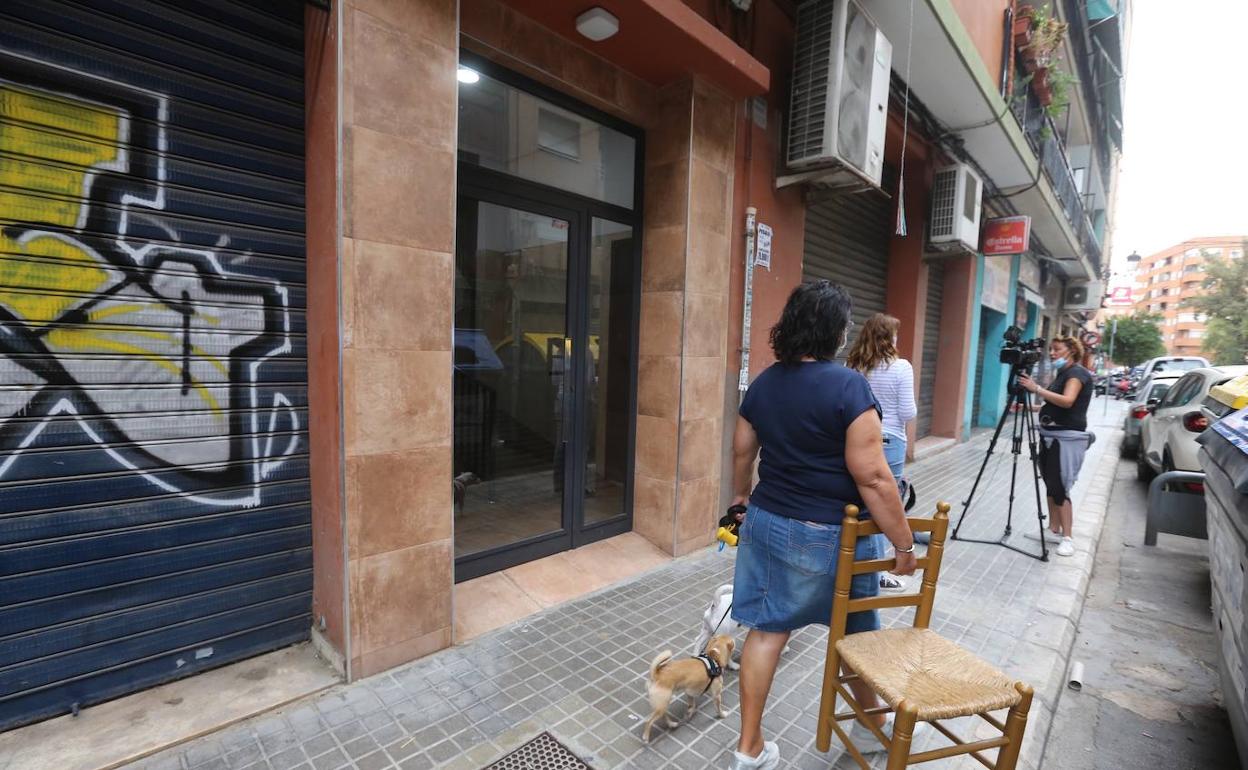 Edificio de Valencia donde se ha cometido el crimen.