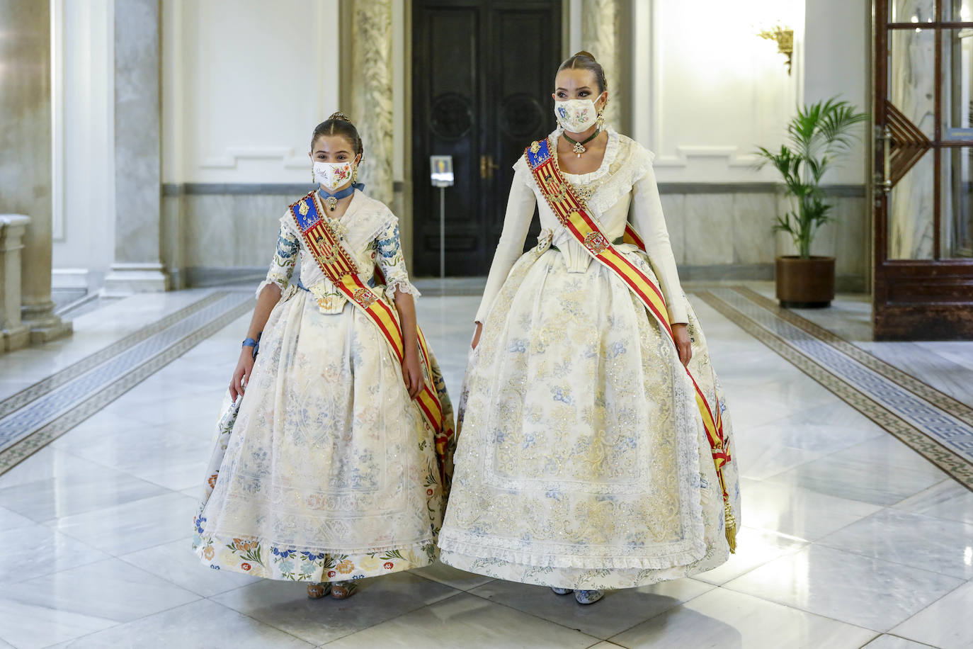 Carla García y Consuelo Llobell vivirán este sábado un acto único organizado con las más estrictas medidas anti Covid-19