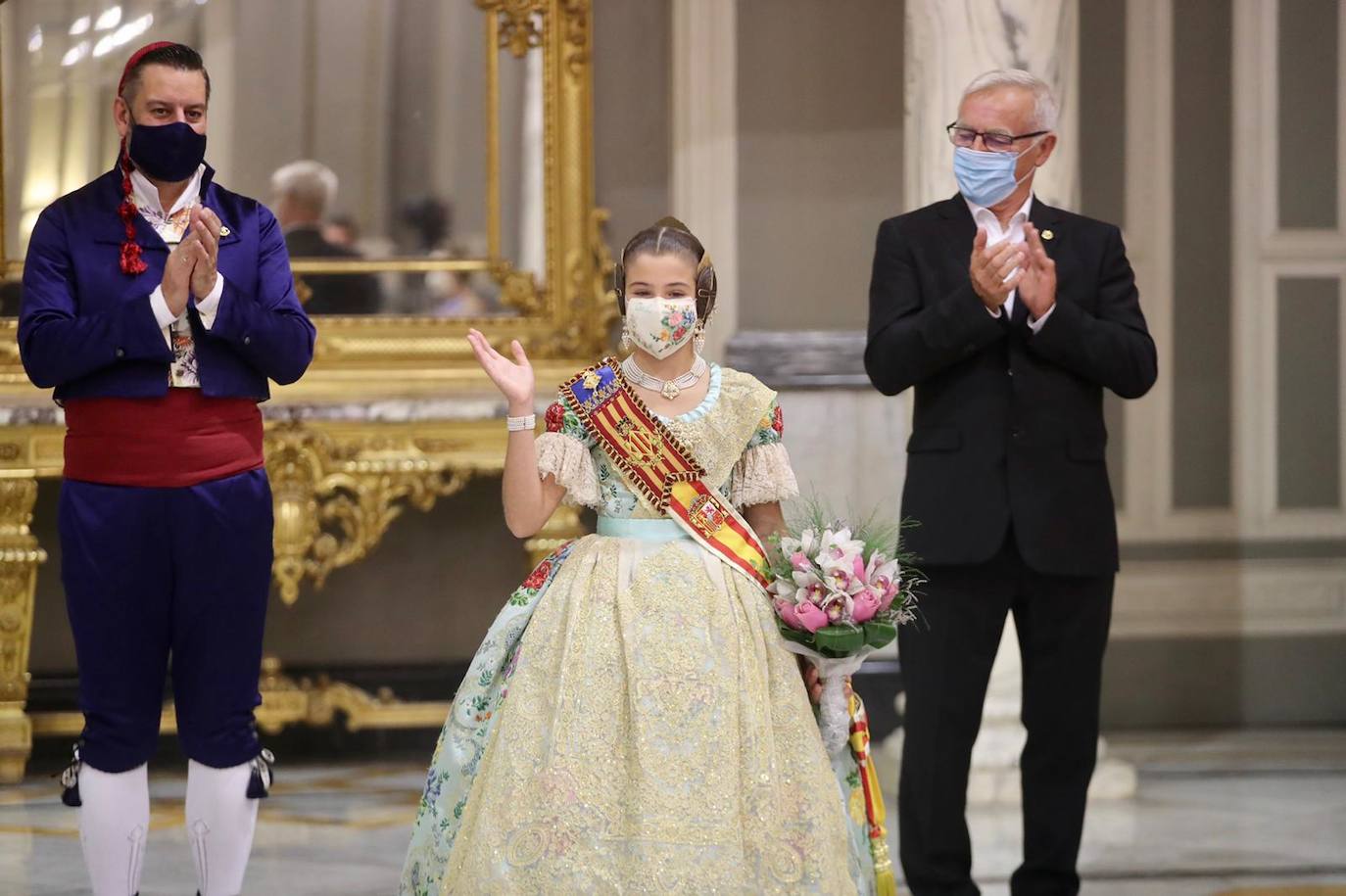 Carla García y Consuelo Llobell repiten en el cargo tras la llegada de la pandemia días antes de las fiestas falleras