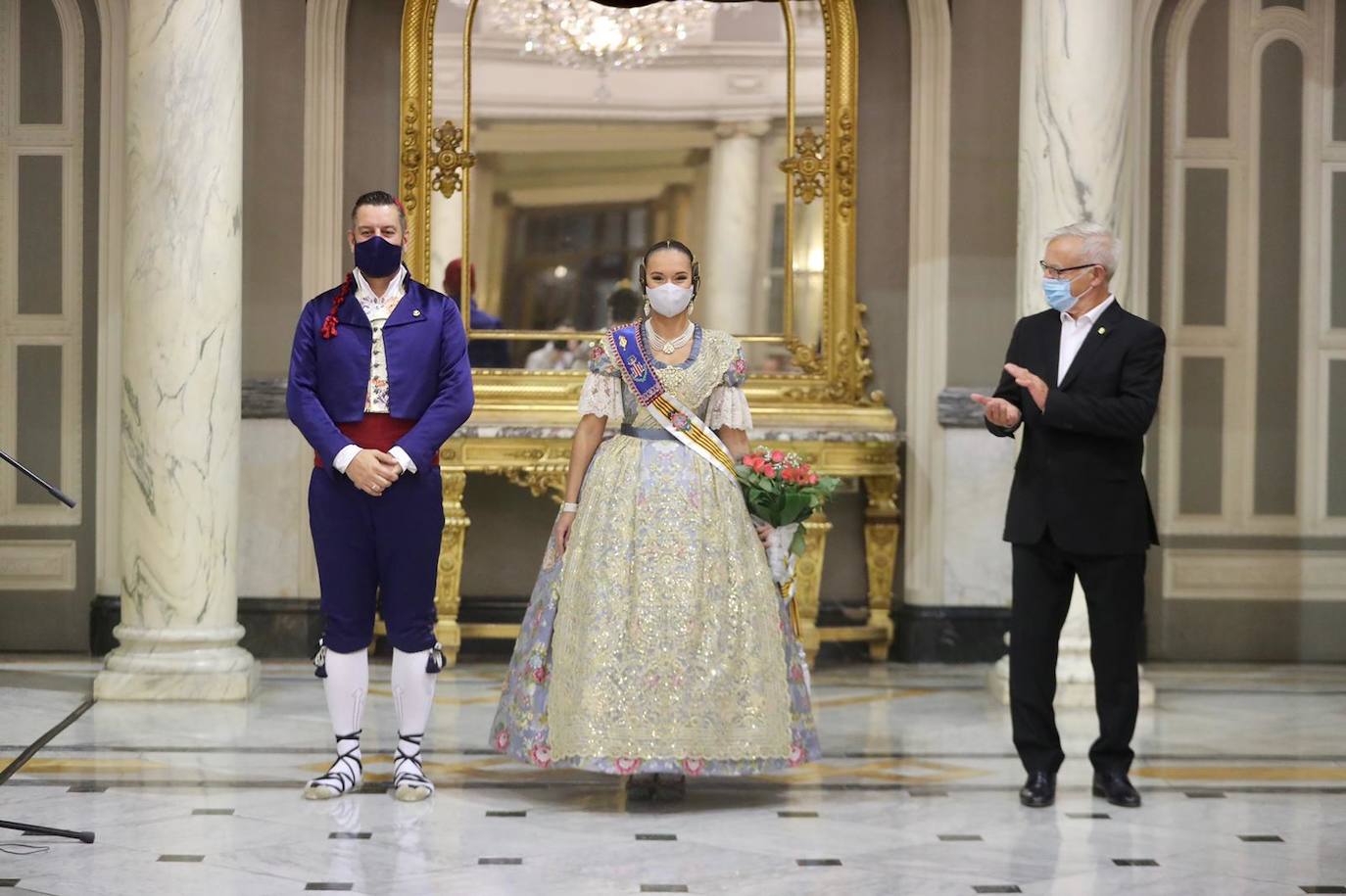 Carla García y Consuelo Llobell repiten en el cargo tras la llegada de la pandemia días antes de las fiestas falleras