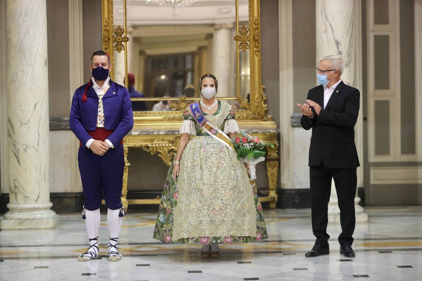 Carla García y Consuelo Llobell repiten en el cargo tras la llegada de la pandemia días antes de las fiestas falleras